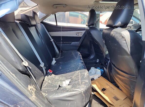 2T1BURHE3GC520954 2016 TOYOTA COROLLA Gray Vista de los asientos traseros