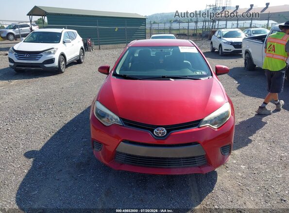 2T1BURHE3GC535048 2016 TOYOTA COROLLA Red Widok wnętrza z tyłu