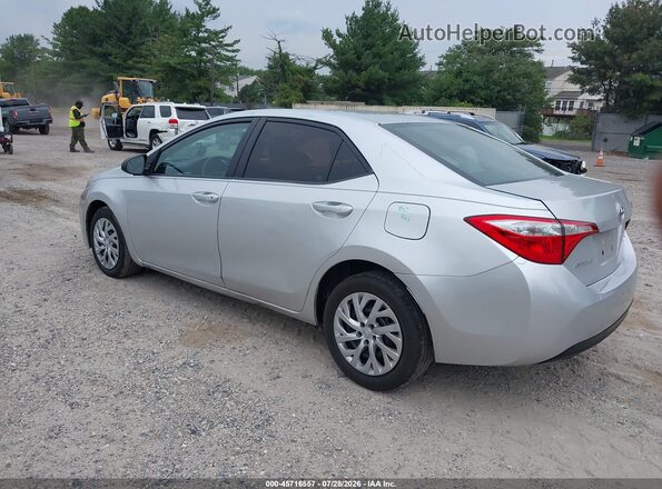 2T1BURHE3GC547622 2016 TOYOTA COROLLA Silver Задня ліва чверть