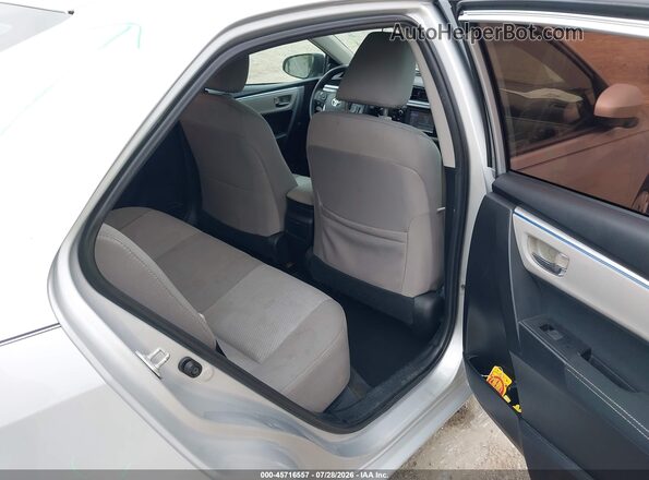2T1BURHE3GC547622 2016 TOYOTA COROLLA Silver Вид наклейки з VIN-кодом