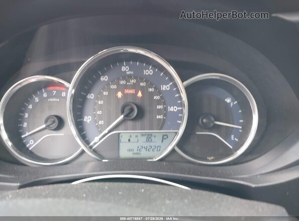 2T1BURHE3GC547622 2016 TOYOTA COROLLA Silver Вид задніх сидінь