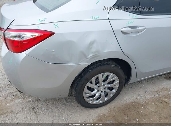 2T1BURHE3GC547622 2016 TOYOTA COROLLA Silver Вид спереду