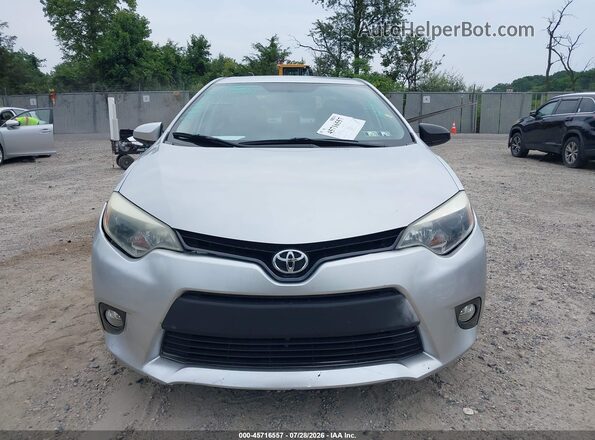 2T1BURHE3GC547622 2016 TOYOTA COROLLA Silver Вид щитка приладів