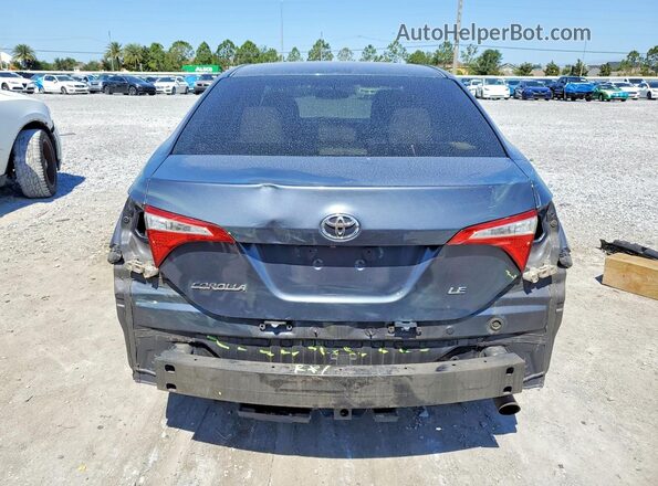 2T1BURHE3GC558457 2016 TOYOTA COROLLA Gray Vista trasera