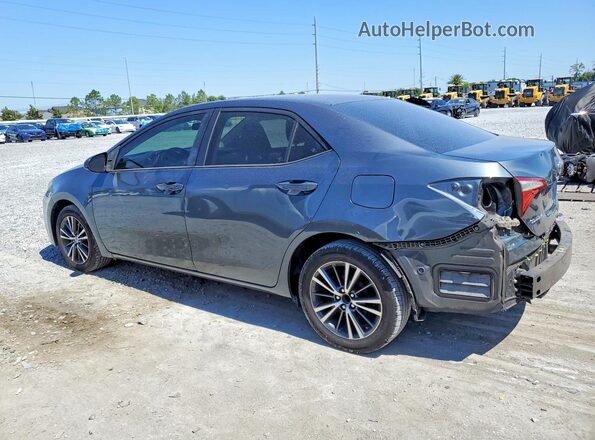 2T1BURHE3GC558457 2016 TOYOTA COROLLA Gray Trasero izquierdo