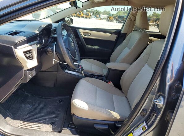 2T1BURHE3GC558457 2016 TOYOTA COROLLA Gray Vista interior delantera