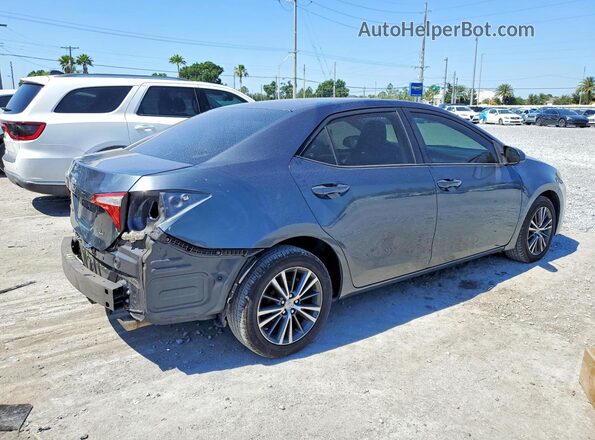 2T1BURHE3GC558457 2016 TOYOTA COROLLA Gray Trasero derecho