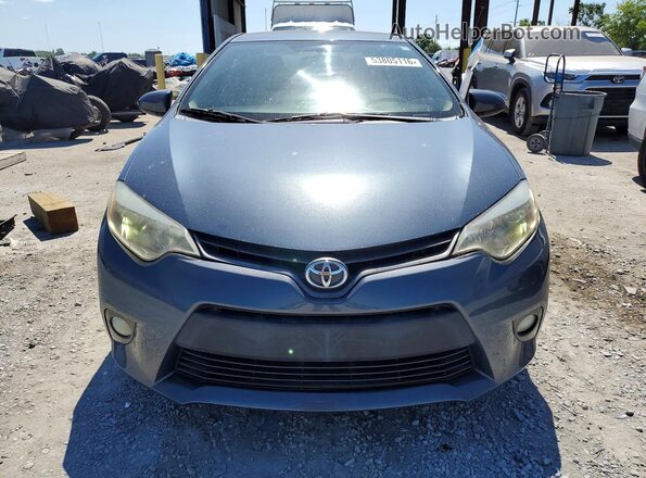 2T1BURHE3GC558457 2016 TOYOTA COROLLA Gray Vista frontal