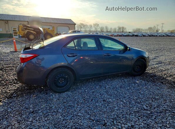 2T1BURHE3GC580524 2016 TOYOTA COROLLA Серый Задняя правая четверть