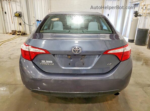 2T1BURHE3GC593385 2016 TOYOTA COROLLA Gray Vista trasera