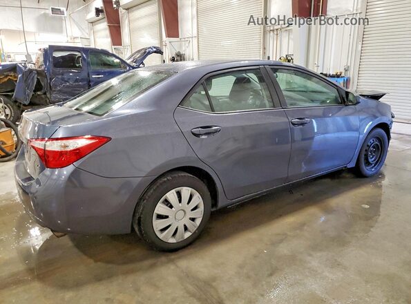 2T1BURHE3GC593385 2016 TOYOTA COROLLA Gray Trasero derecho
