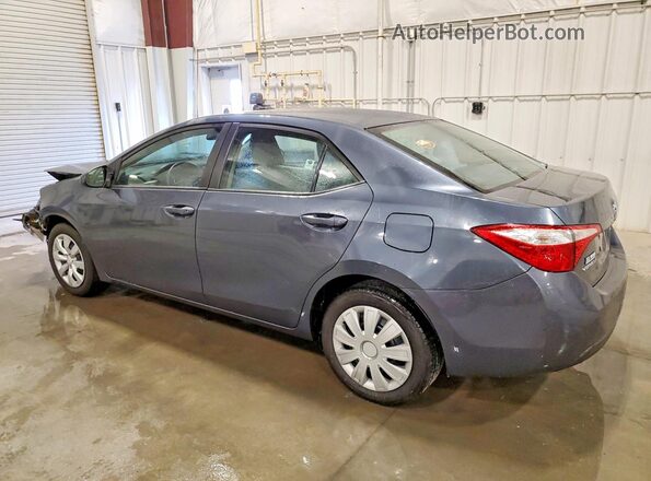 2T1BURHE3GC593385 2016 TOYOTA COROLLA Gray Trasero izquierdo