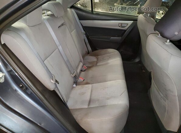 2T1BURHE3GC593385 2016 TOYOTA COROLLA Gray Vista de los asientos traseros