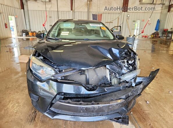 2T1BURHE3GC620407 2016 TOYOTA COROLLA Black Widok z przodu