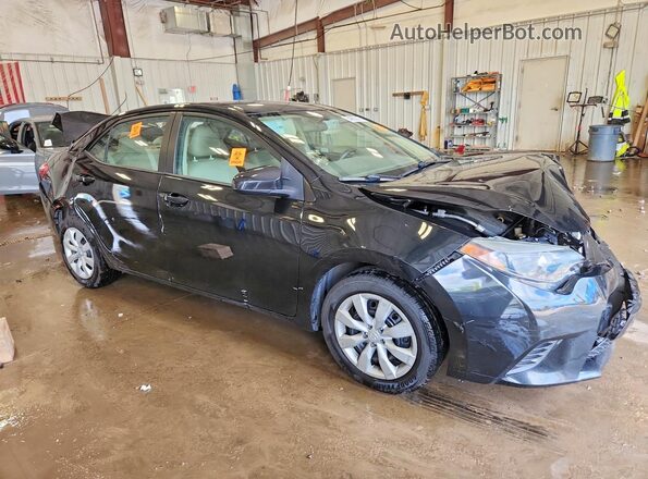 2T1BURHE3GC620407 2016 TOYOTA COROLLA Black Przód prawy