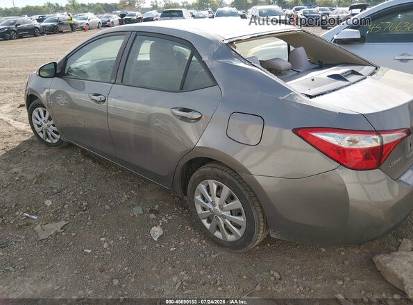 2T1BURHE3GC623792 2016 TOYOTA COROLLA Gray უკანა მარცხენა