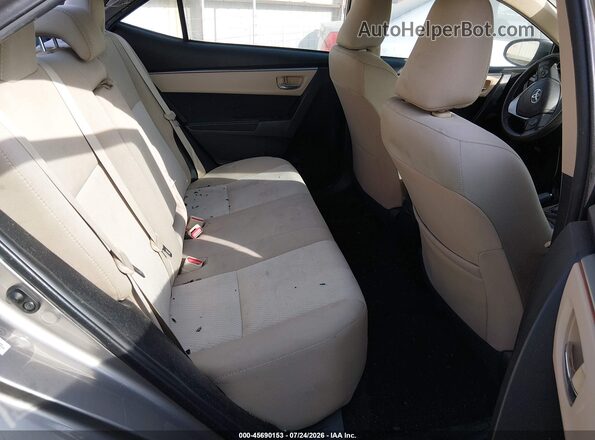 2T1BURHE3GC623792 2016 TOYOTA COROLLA Gray VIN კოდის სტიკერის ხედი