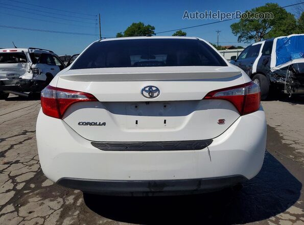 2T1BURHE3GC633271 2016 TOYOTA COROLLA White Հետևի տեսք