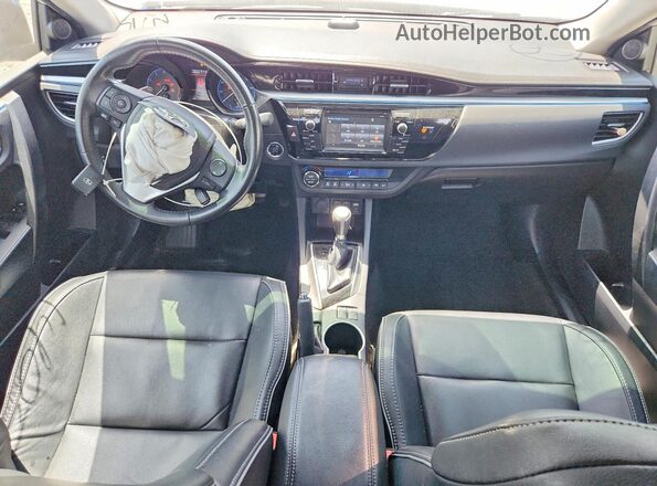 2T1BURHE3GC633271 2016 TOYOTA COROLLA White Առջևի վահանակի տեսք