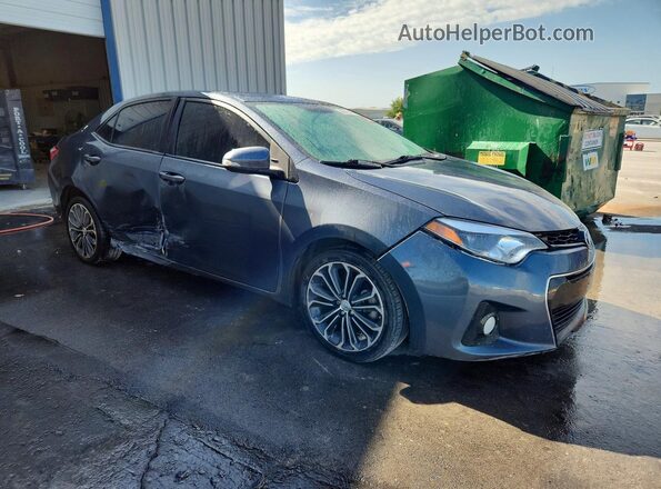 2T1BURHE3GC634324 2016 TOYOTA COROLLA Gray წინა მარჯვენა