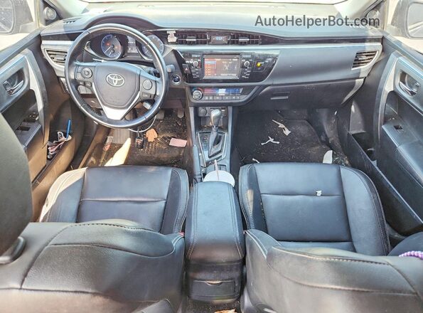 2T1BURHE3GC634324 2016 TOYOTA COROLLA Gray წინა პანელის ხედი