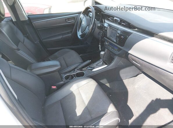2T1BURHE3GC637594 2016 TOYOTA COROLLA White Front interior view