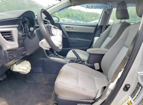 2T1BURHE3GC648966 2016 TOYOTA COROLLA Silver Սալոնի դիմացի տեսք