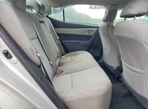 2T1BURHE3GC648966 2016 TOYOTA COROLLA Silver Հետևի նստատեղերի տեսք