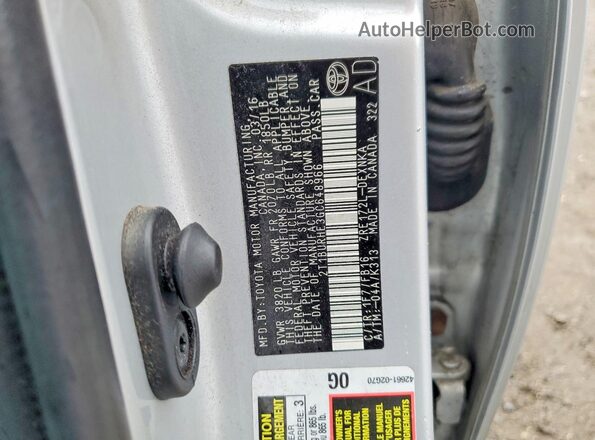 2T1BURHE3GC648966 2016 TOYOTA COROLLA Silver Շարժիչի բաժամունքի տեսք
