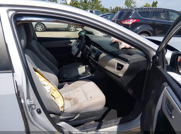 2T1BURHE3GC664553 2016 TOYOTA COROLLA Серый Вид салона спереди