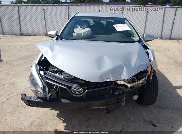 2T1BURHE3GC664553 2016 TOYOTA COROLLA Серый Вид спереди