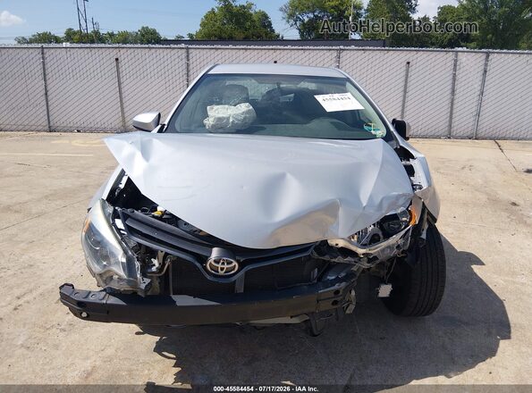 2T1BURHE3GC664553 2016 TOYOTA COROLLA Серый Вид задней части салона