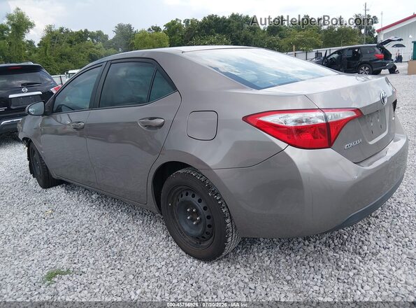 2T1BURHE3GC668652 2016 TOYOTA COROLLA Tan Rear left