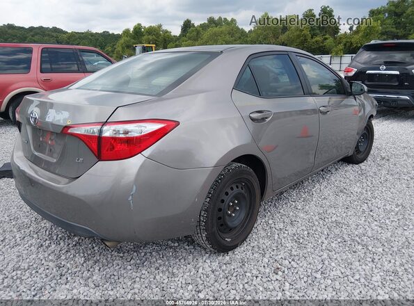 2T1BURHE3GC668652 2016 TOYOTA COROLLA Tan Rear right