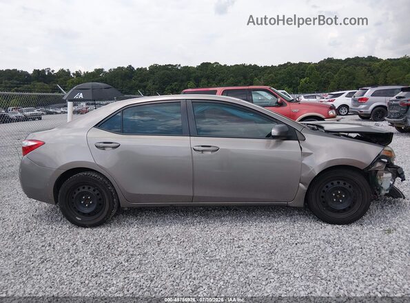 2T1BURHE3GC668652 2016 TOYOTA COROLLA Tan Rear interior view