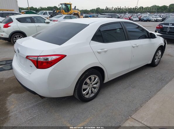 2T1BURHE3GC697648 2016 TOYOTA COROLLA White Tył prawy