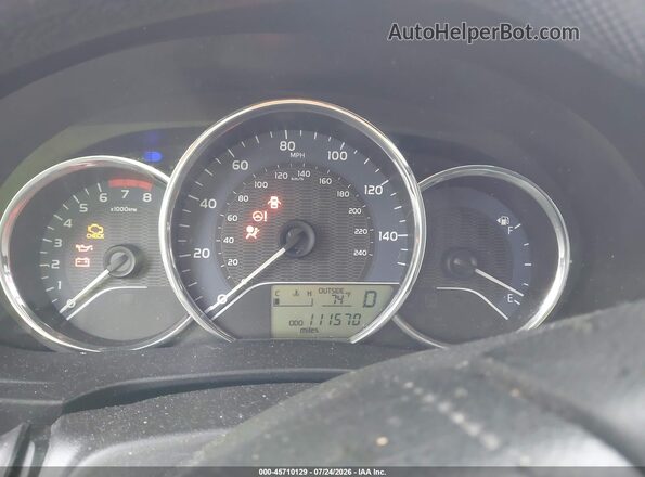 2T1BURHE3GC697648 2016 TOYOTA COROLLA White Widok tylnych siedzeń