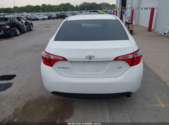 2T1BURHE3GC697648 2016 TOYOTA COROLLA White 