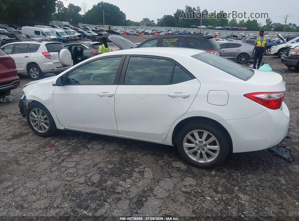 2T1BURHE3GC703562 2016 TOYOTA COROLLA White 