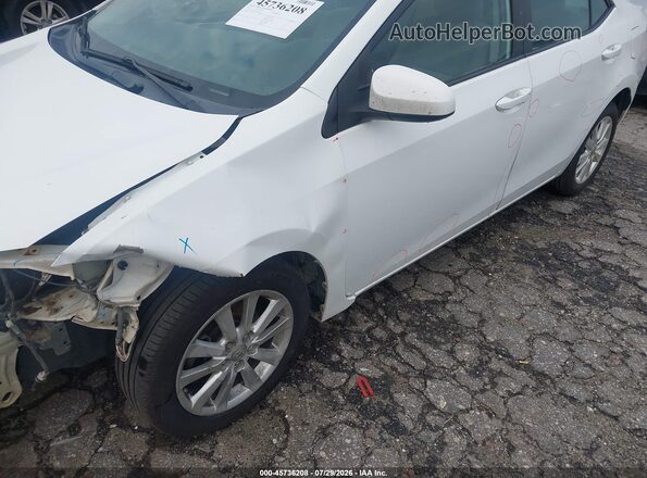 2T1BURHE3GC703562 2016 TOYOTA COROLLA White 