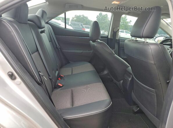 2T1BURHE3GC703951 2016 TOYOTA COROLLA Серебряный Вид задних сидений