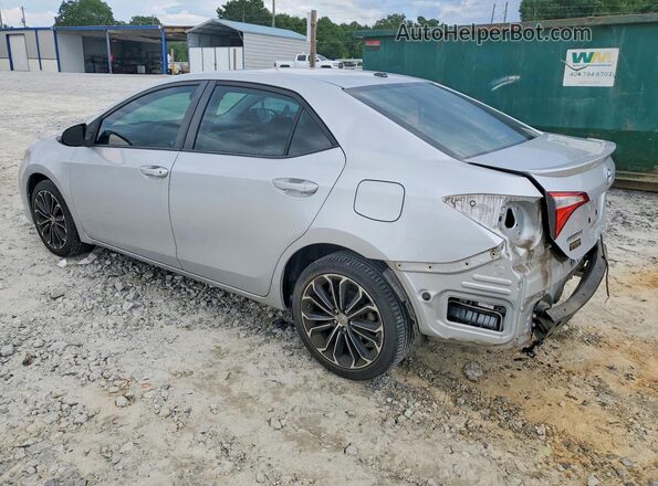 2T1BURHE3GC703951 2016 TOYOTA COROLLA Серебряный Задняя левая четверть