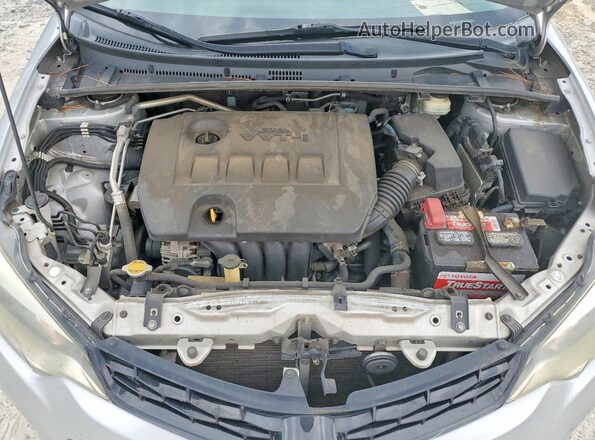 2T1BURHE3GC703951 2016 TOYOTA COROLLA Серебряный Вид задней части салона