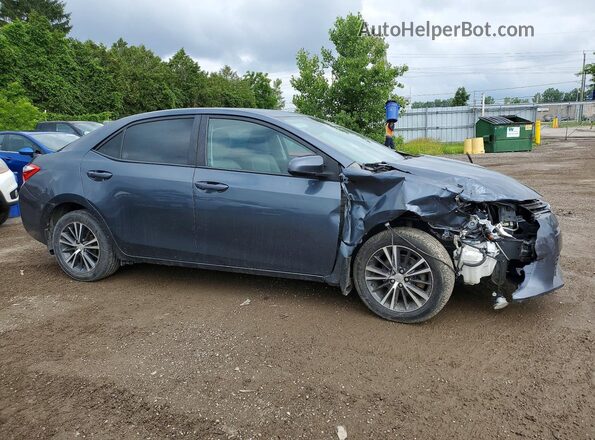 2T1BURHE3GC713069 2016 TOYOTA COROLLA Gray Передня права чверть