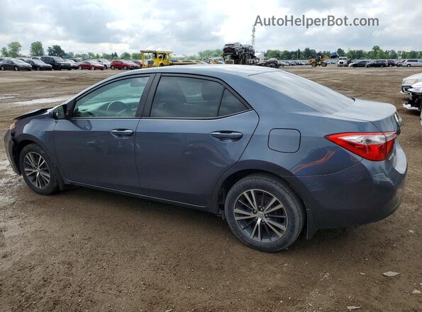 2T1BURHE3GC713069 2016 TOYOTA COROLLA Gray Задня ліва чверть