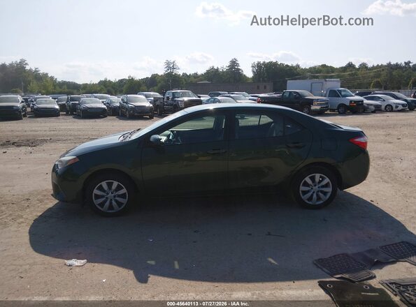 2T1BURHE3GC728378 2016 TOYOTA COROLLA Зеленый 