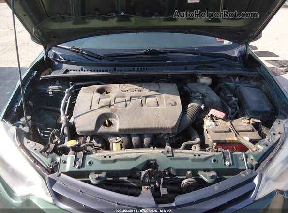 2T1BURHE3GC728378 2016 TOYOTA COROLLA Зеленый Вид сзади