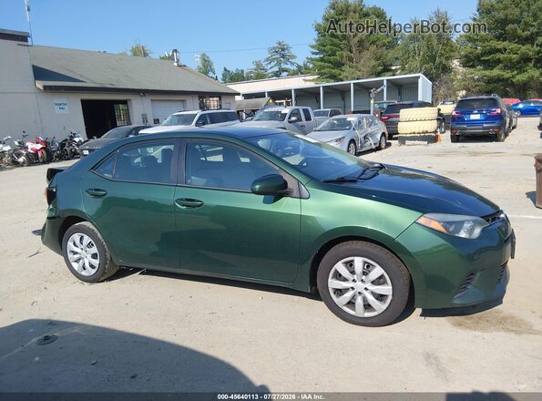 2T1BURHE3GC728378 2016 TOYOTA COROLLA Зеленый Панорамный вид салона 360°
