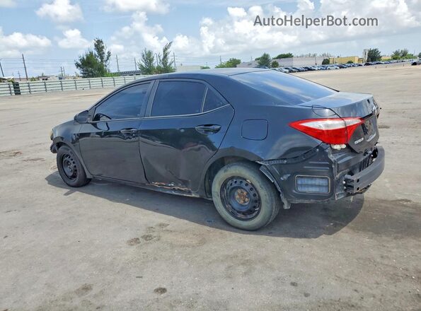 2T1BURHE3GC729367 2016 TOYOTA COROLLA Black Задня ліва чверть