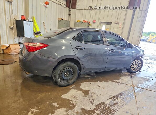 2T1BURHE3HC748471 2017 TOYOTA COROLLA Gray Задня права чверть